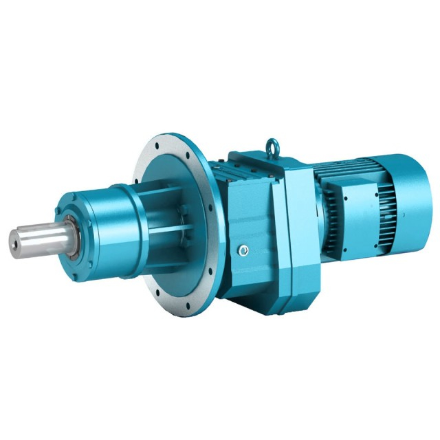 Inline ang helical gear motor